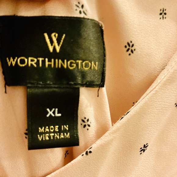 Worthington Butterfly Blouse - Picture 9 of 9